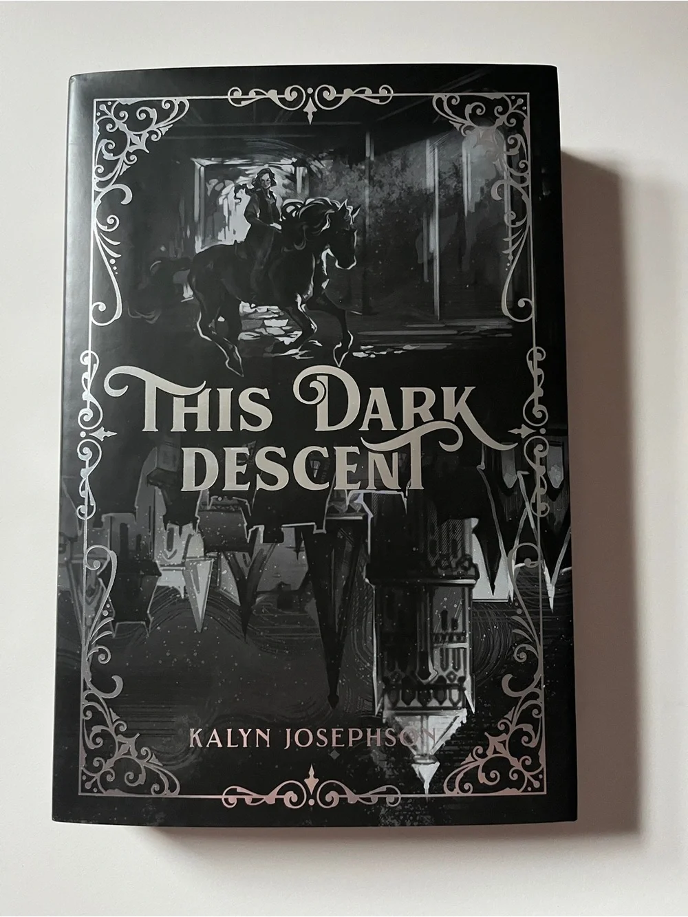 OwlCrate This Dark Descent by Kalyn Josephson Hardcover